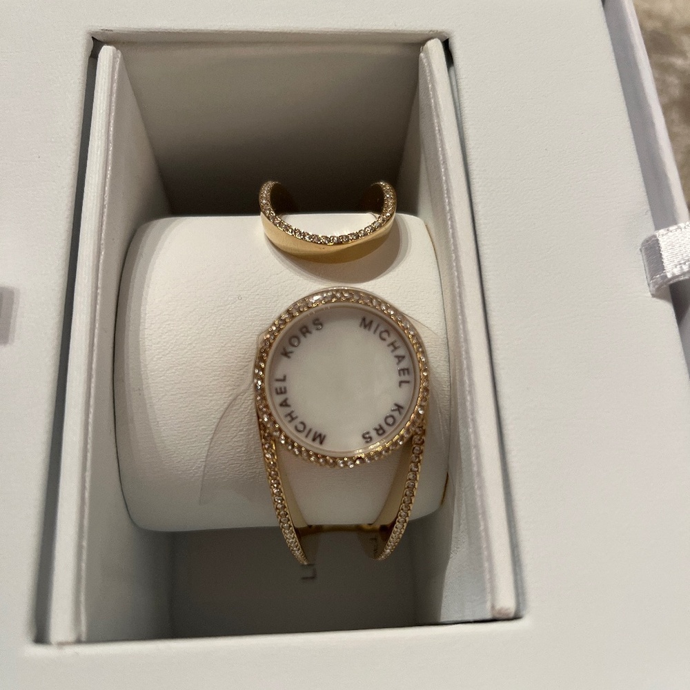 Michael Kors gold wrap bracelet